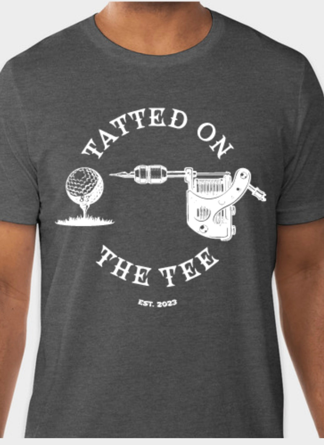 Tatted On The Tee t-shirt Grey/white